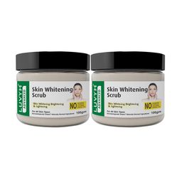 LUVYH Advanced Set of 2 Skin Whitening Scrubs for All Skin Types - 100 g Each-14