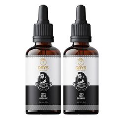 7 DAYS Set of 2 Pure Organic Beard Oil with Tea Tree & Jojoba Oil - 30 ml each-11