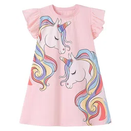 StyleCast x Revolte Girl Abstract Print A-Line Midi Dress-picture-9