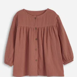 KICO Girl Pleated Shirt Dress-42