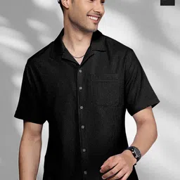 Tee Projekt Pack of 2 Standard Self Design Short Sleeves Casual Shirts-image-98
