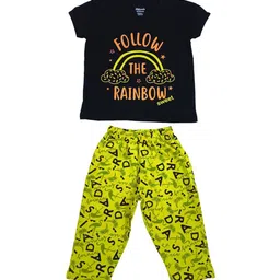 Zoom Minimondo Unisex Kids Printed Night suit-image-48