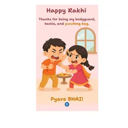 Anouk Set Of 3 Stones Studded And Pearls Beaded Thread Rakhis With Card & Pooja Thali image 5
