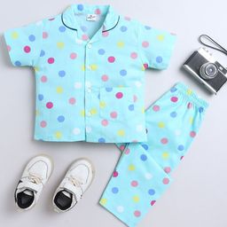 The Magic Wand Kids Printed Pure Cotton Night suit-picture-46
