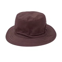 Infispace Men Brown Embroidered Bucket Hat image 2