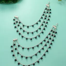 aadita Pearl Contemporary Ear Chains-image-97