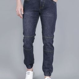 CLUBROCKS Men Mid-Rise Light Fade Stretchable Jogger Jeans-image-75
