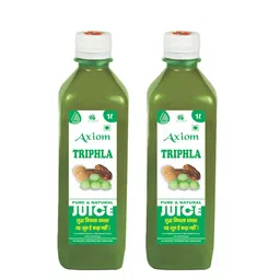 Axiom Set Of 2 Triphla Juice With Harar & Amla For Digestion- 1L Each image 2