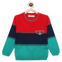 KNITCO Unisex Kids Colourblocked Pullover-image-82