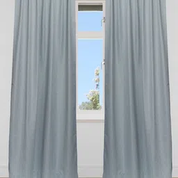 ZEBA Grey Window Curtain-15