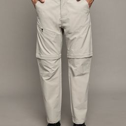 The Roadster Lifestyle Co Men Straight Fit Convertible Trousers-image-60