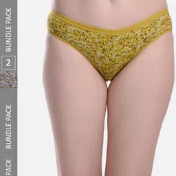 StyFun Women Pack Of 2 Floral Printed Hipster Briefs-picture-56