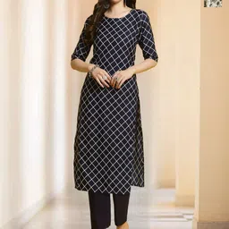 7Threads Women Ethnic Motifs Printed Regular Kurta with Trousers-image-53