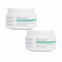 Maxisoft Set of 2 Herbal Moisturizing Cream with Shea Butter & Almond - 50 g each image 1
