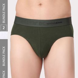 UnderJeans by Spykar Men Pack of 2 Basic Briefs-picture-50