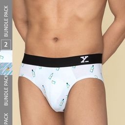 XYXX Pack of 2 Mid-Rise Printed Anti Microbial Pure Cotton Briefs XYBRF2PCKN688-picture-41
