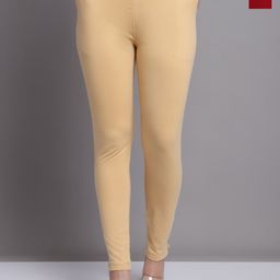 Jinfo Pack Of 2 Ankle Length Slip-On Leggings-image-97