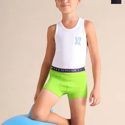 U.S. Polo Assn. Kids Boys Pack Of 2 Breathability Trunks EKT03-DN0-P2-picture-6