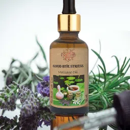 Pratha Yellow Set of 2 Good bye Stress Massage Oil-18