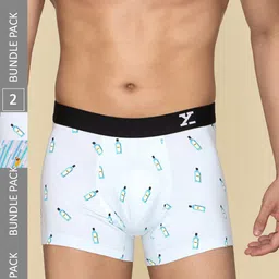 XYXX Pack Of 2 Printed Surf Intellifresh Breathability Cotton Trunks XYTRNK2PCKN652-picture-46