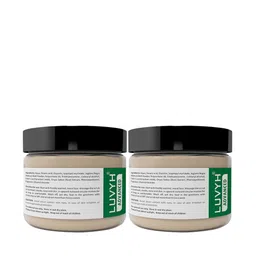 LUVYH Advanced Set of 2 Multani Mitti & Rice Water Scrubs - 100 g Each image 2