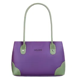 Golden Feather Art & Craft Colourblocked Handheld Bag-20