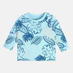 MINI KLUB Boys Pack of 2 Floral Printed Round Neck Pure Cotton T-shirts-picture-23