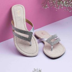 Inc 5 Women Embellished Ethnic Fashion T-Strap Flats-picture-37