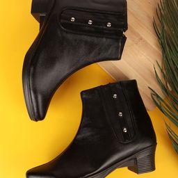 Denill Women Block-Heeled Winter Boots-image-69