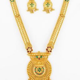 aadita Kundan-Studded Jewellery Set image 2