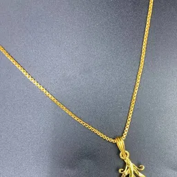 KALAFICIAL Unisex Gold Pendant-picture-44