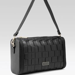Van Heusen Structured Braided Design Shoulder Bag with Detachable Sling Strap image 5