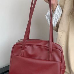 CORSICA Women Red PU Leather Shoulder Bag-picture-27