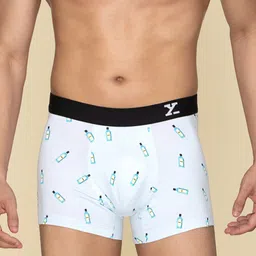 XYXX Pack Of 2 Printed Surf Intellifresh Breathability Cotton Trunks XYTRNK2PCKN655 image 3