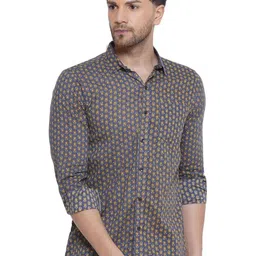 VEERA PARIDHAAN Men Opaque Printed Casual Shirt-image-33