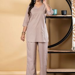 Readiprint Embroidered Tunic With Palazzo Co-Ords-picture-11