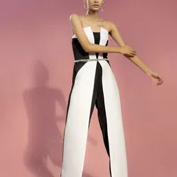 Parneet Gujral Off-Shoulder Basic Jumpsuit-image-20