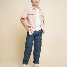 Jack & Jones Junior Boys Opaque Casual Shirt-picture-9