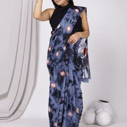 JAIPURI PRINT Tie and Dye Pure Cotton Saree-57