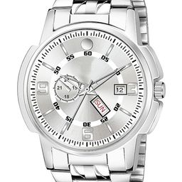 CSAMON Men Patterned Dial Date Aperture Analogue Watch IbarSLV WHPisaDD Stil-image-1