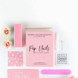 Pep Nails Set Of 24 Artificial Press On Nails -Nude-28