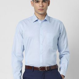 Van Heusen Men Cotton Solid Formal Shirt-image-108