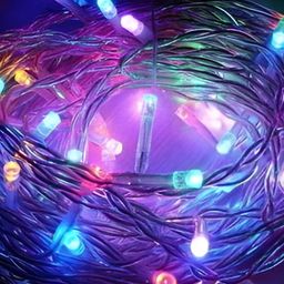 SPARK WORLD Pink & Blue LED String Lights image 2