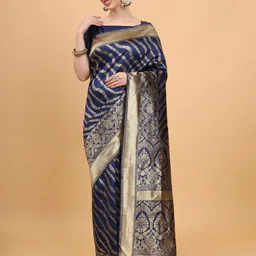 Melok Woven Design Zari Art Silk Banarasi Saree-image-119