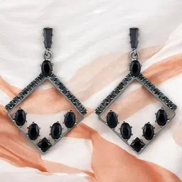 Stefan Contemporary Drop Earrings-image-69