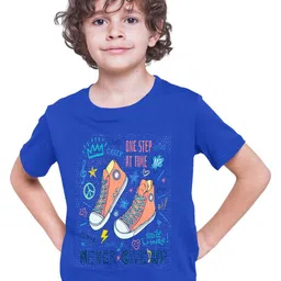TeeSlix Unisex Blue Tshirts-53