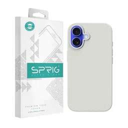 SPRIG Solid Printed iPhone 16 Plus Bumper Case Mobile Accessories-17