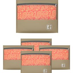Aura Brown Set of 5 Regular Multi-Utility Organisers-94