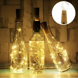 ENORMITY 2Pcs Yellow Rice Shape String Lights image 5