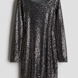 H&M Girls Sequined Dress-image-40